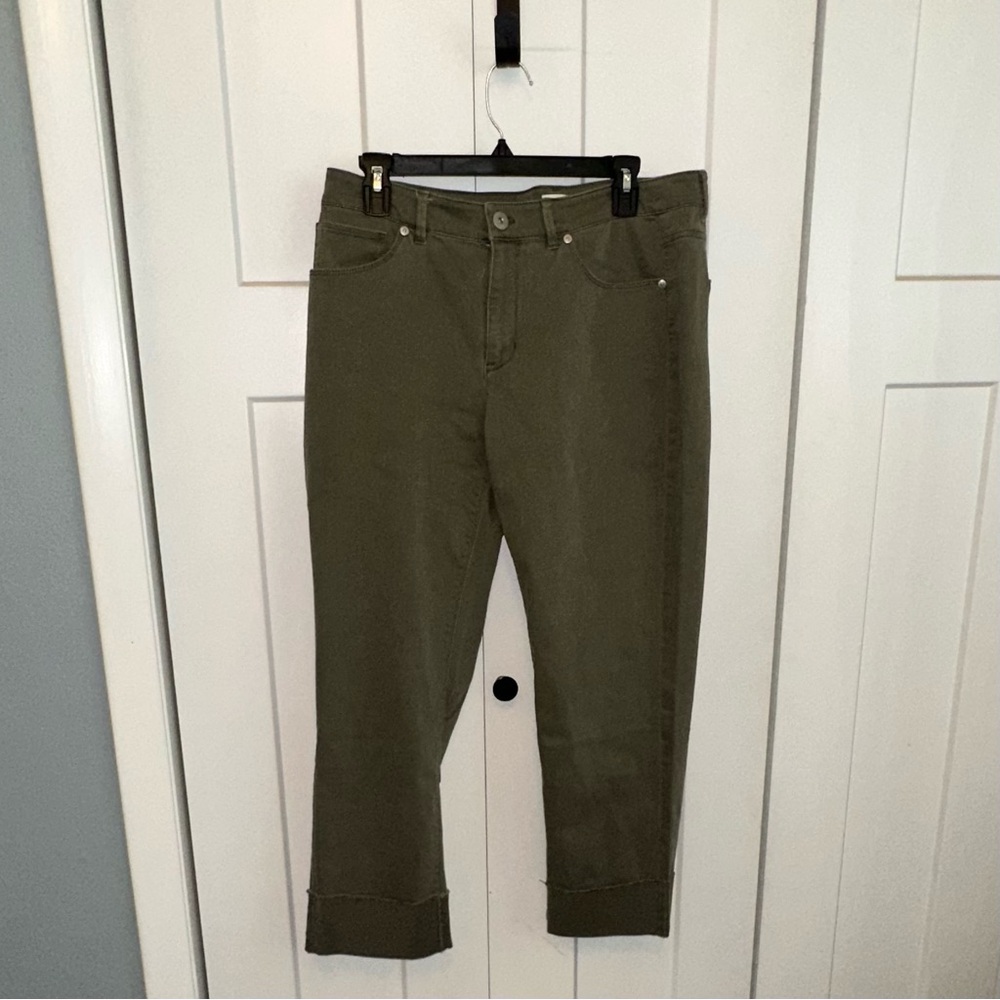J. Jill Denim Olive Trousers